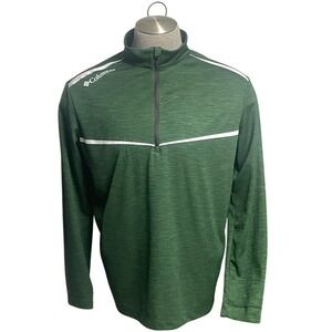 Columbia Golf Omni Wick‎ Green Scorecard Pullover Mens Large